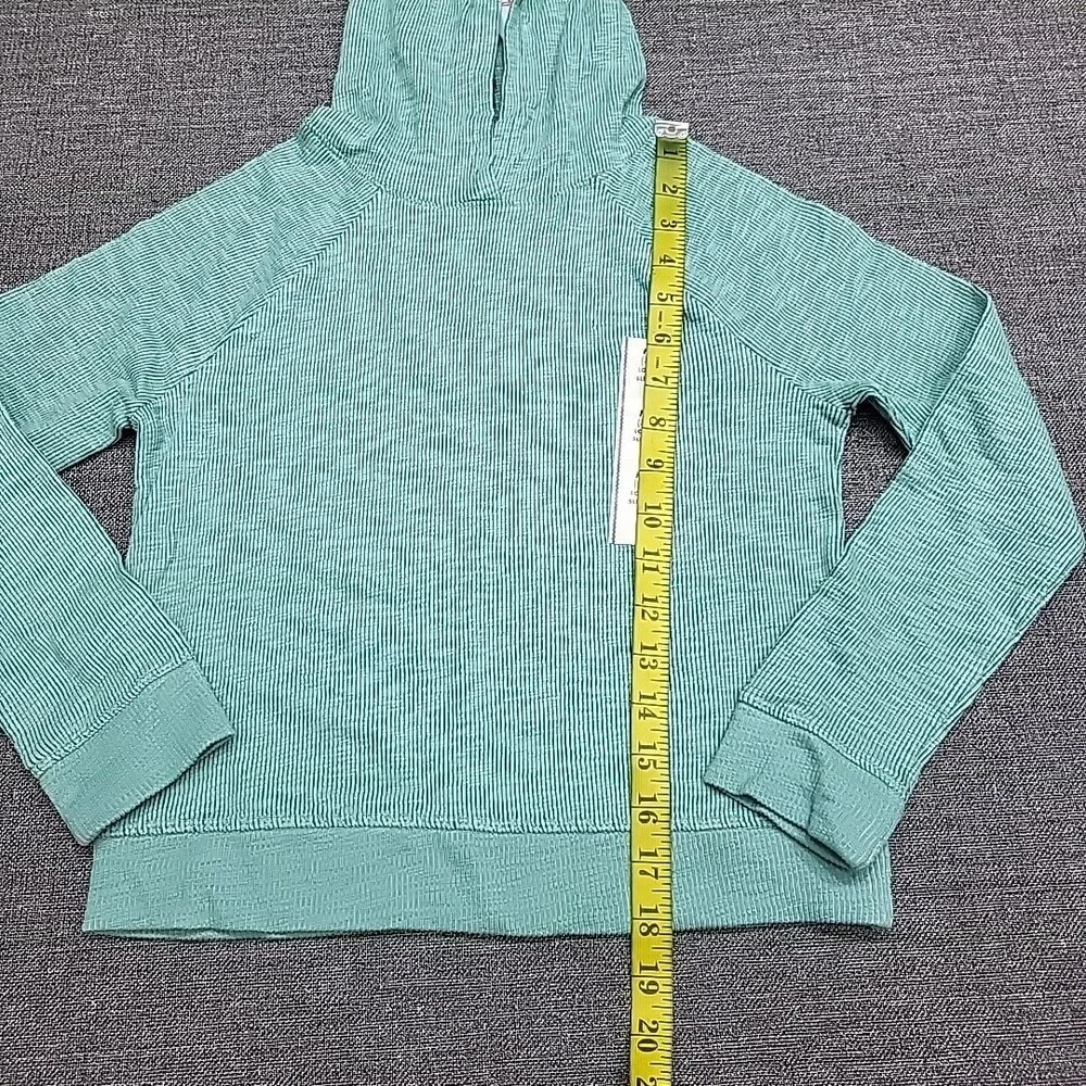 Kids Girls Long Sleeves Everyday Lightweight Pullover Hoodie Medium Size 8 Green